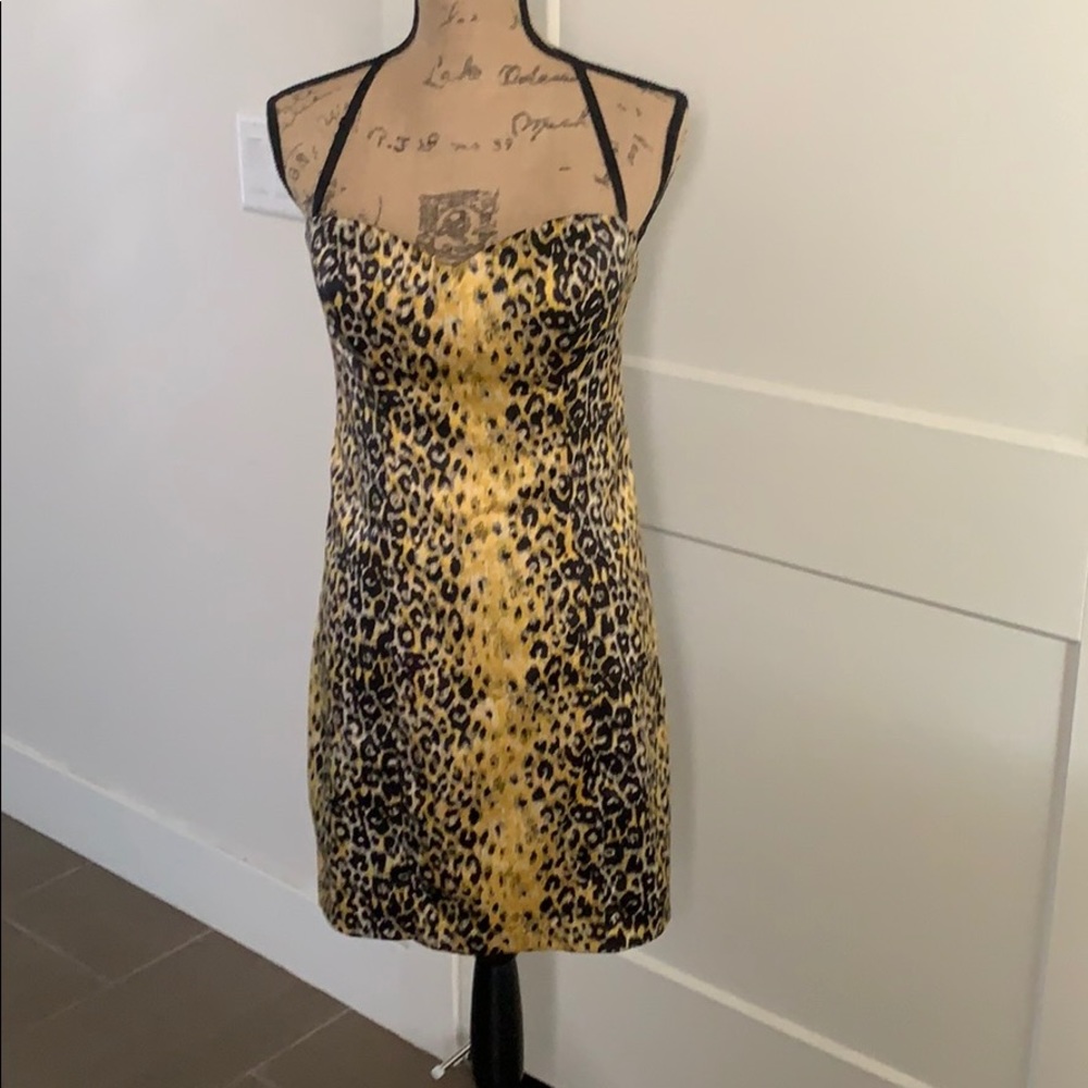 Guess Mini Leopard Print Dress